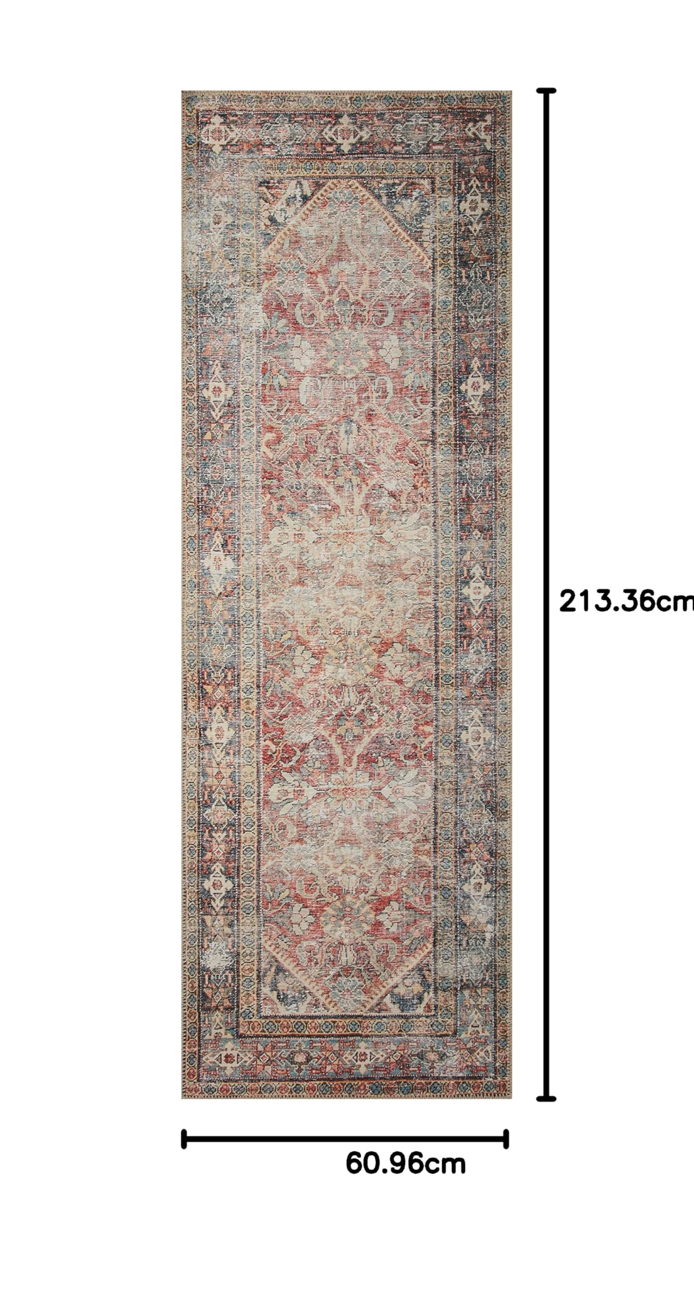 Amazon | Amber Lewis x Loloi Georgie Collection GER-01 レッド